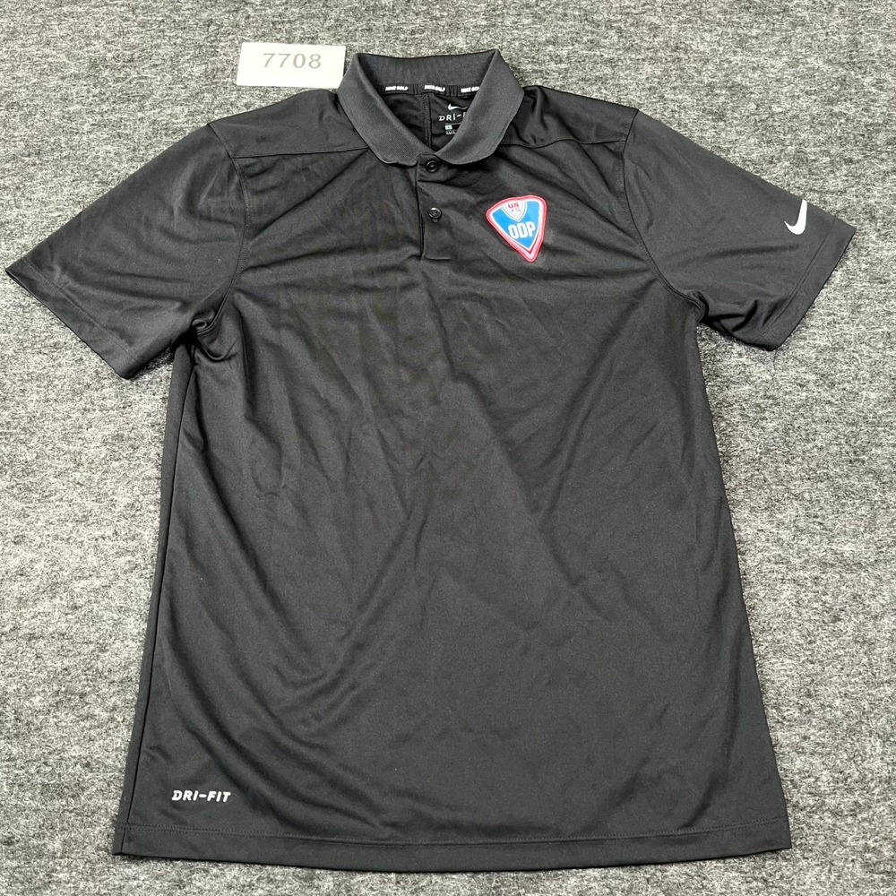 Nike USYS ODP Polo Shirt Men S Black Soccer US Youth Olympic Development Program
